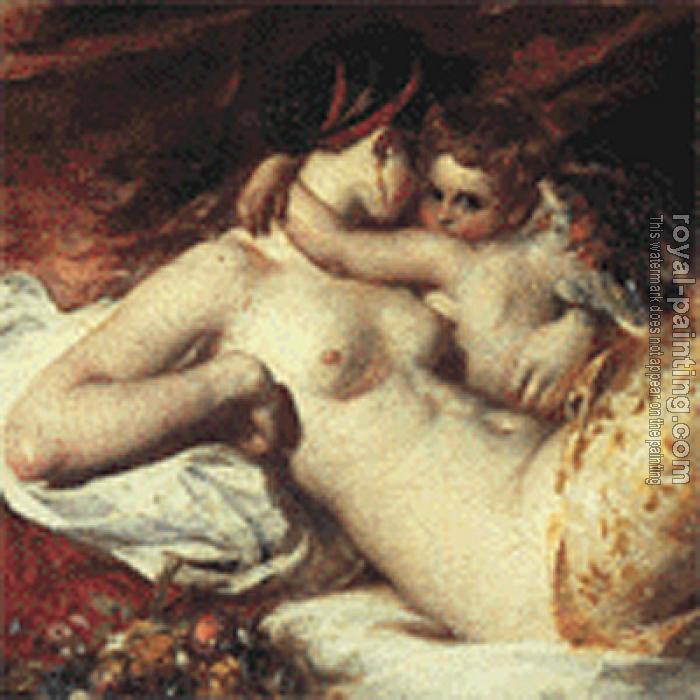 William Etty : Venus and Cupid